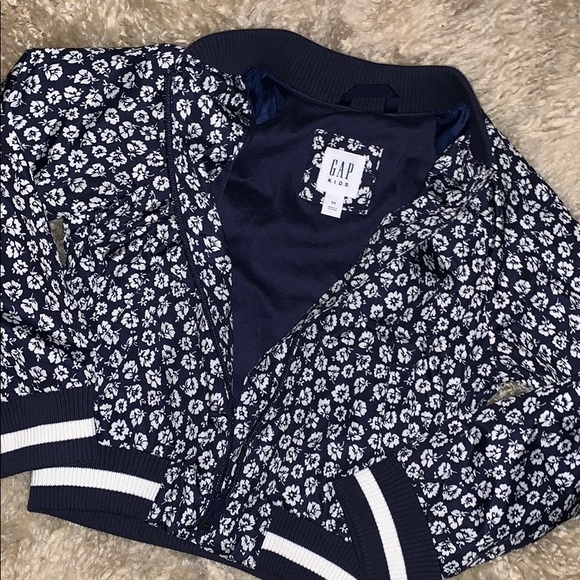 Gap kids bomber jacket size xs - Picture 2 of 3